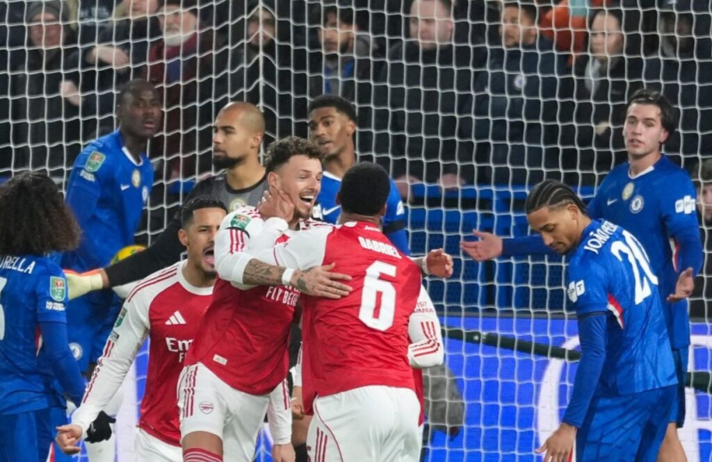 Derby London di Carabao Cup: Arsenal Taklukkan Chelsea 3-2