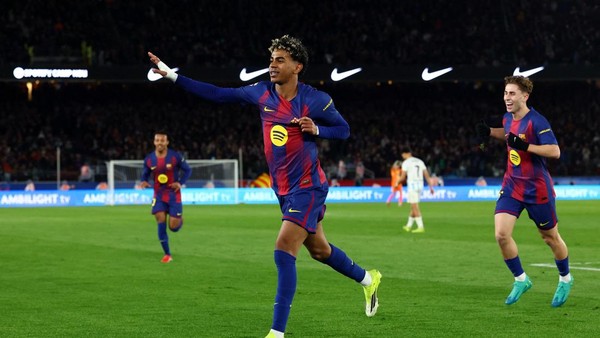 Gol Gila Lamine Yamal! Barcelona Bangkit Brutal dan Kembali Kuasai Klasemen