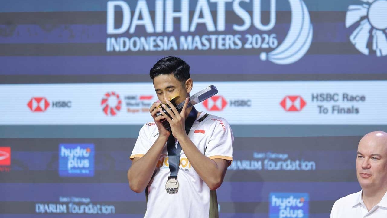 Alwi Farhan Cetak Sejarah, Juara Tunggal Putra Indonesia Masters 2026